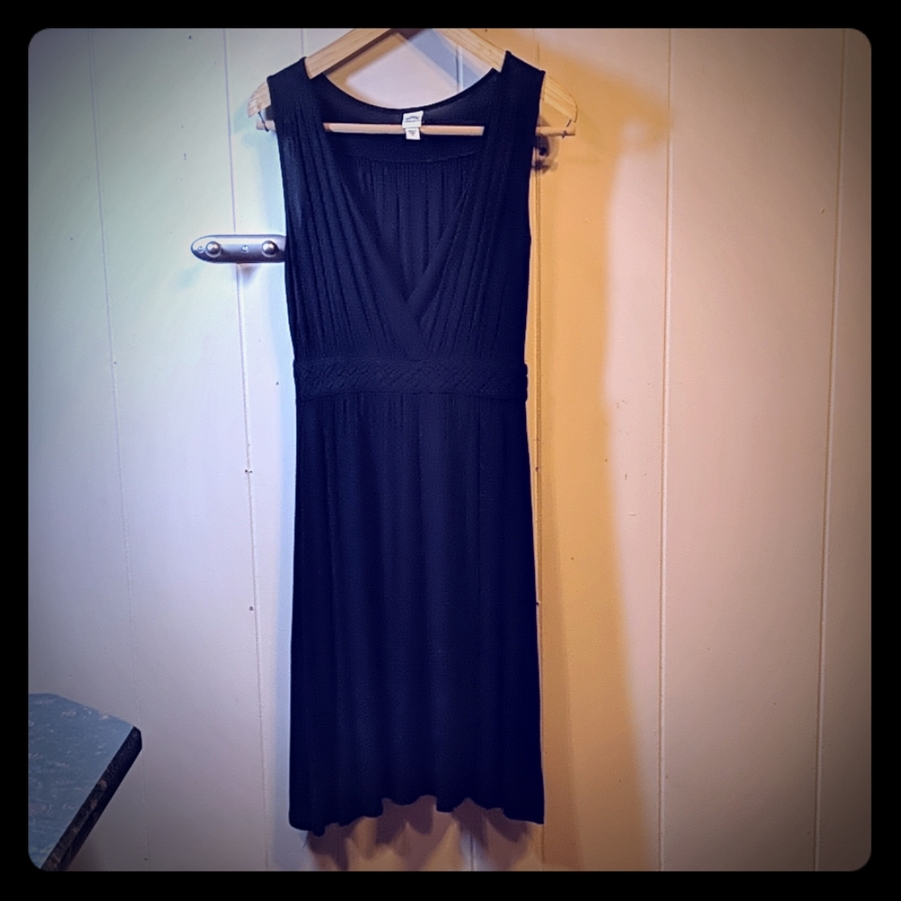 Sangria LBD black knit dress